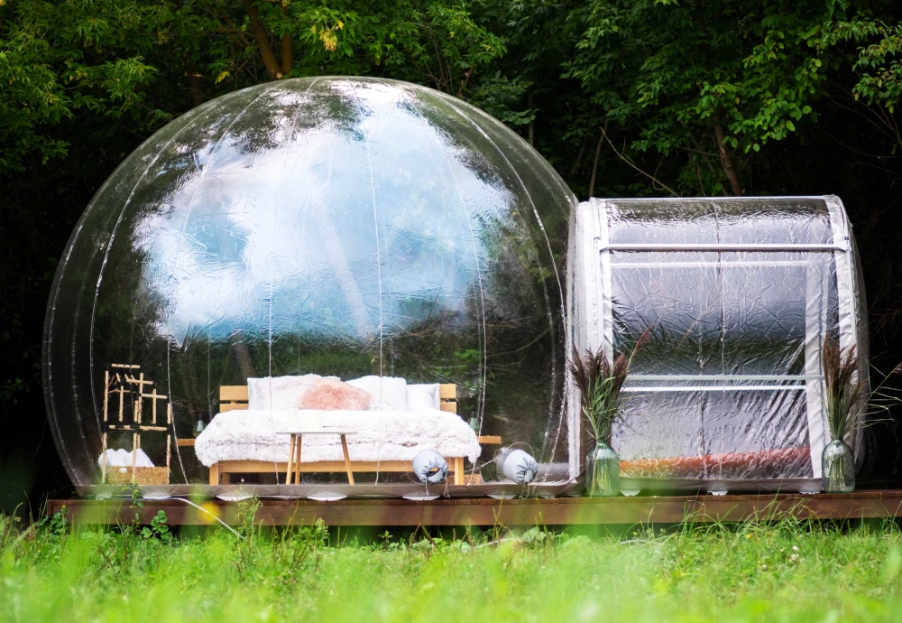 what is a bubble tent