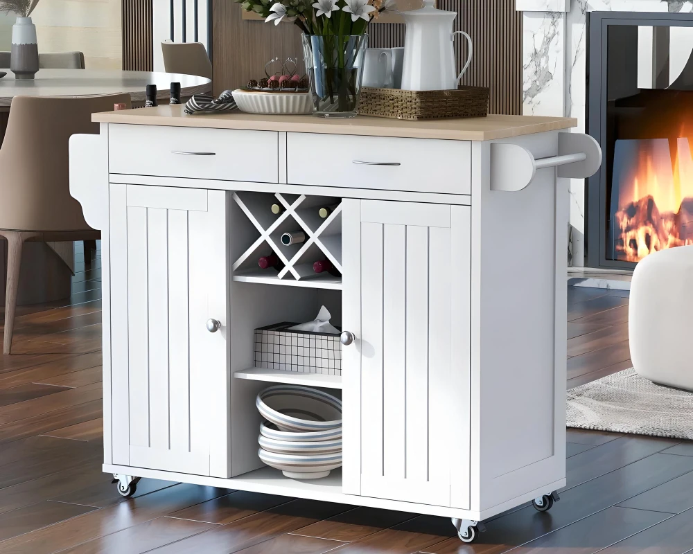 small moveable kitchen island