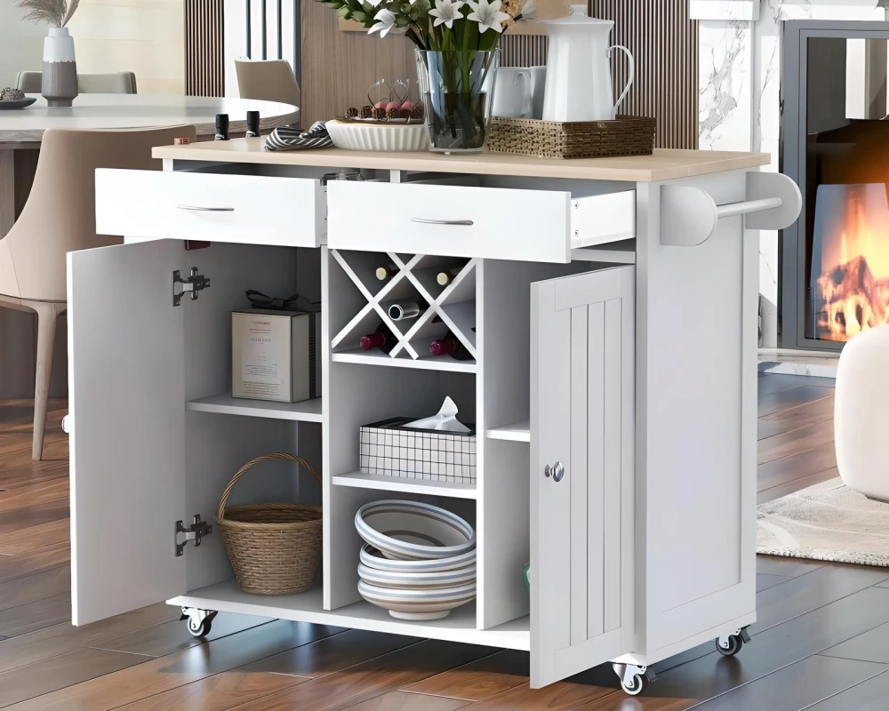 small moveable kitchen island